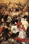 SERODINE, Giovanni Coronation of the Virgin with Saints  a oil painting reproduction